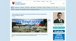 Desktop Screenshot of minzp.sk